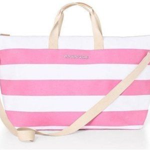 Victoria’s Secret duffel bag stripes
